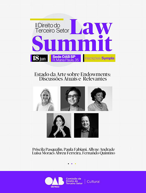 II Direito do Terceiro Setor: Law Summit