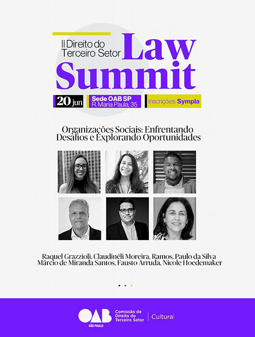 II Direito do Terceiro Setor: Law Summit